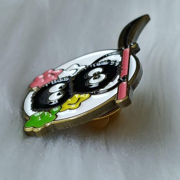 Mighty Soot Sprites with Sword Enamel Pin - Picture 4 of 5